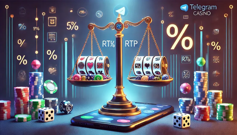Чесність і RTP в іграх Telegram-казино