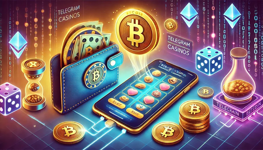 Проведення та здійснення BTC-транзакцій для Telegram-казино