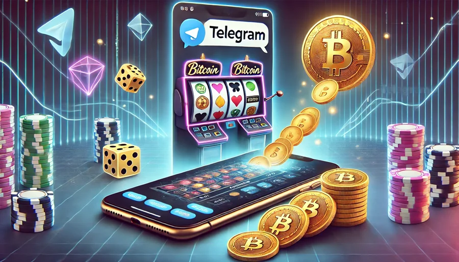 Як працює біткойн у Telegram-казино?