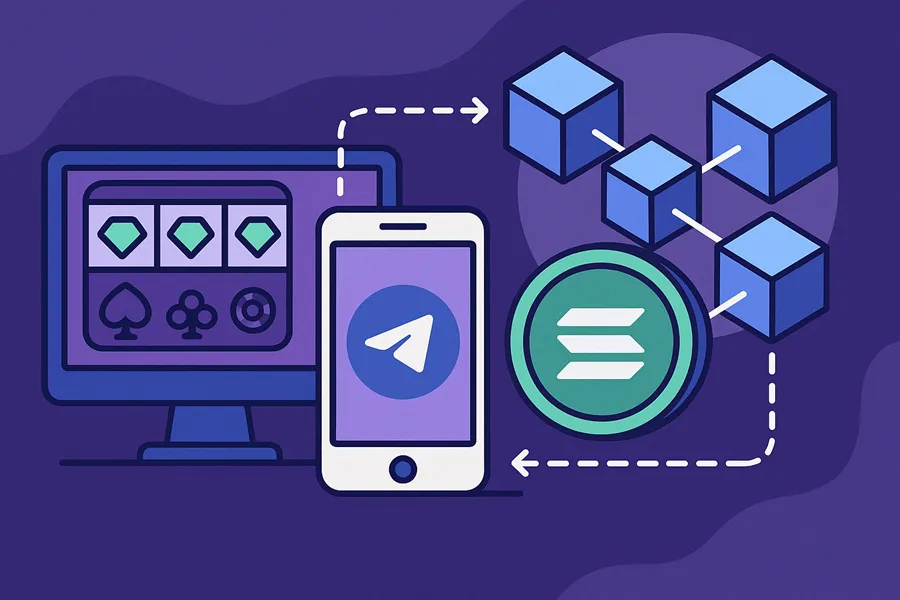 Як працює Solana в Telegram-казино