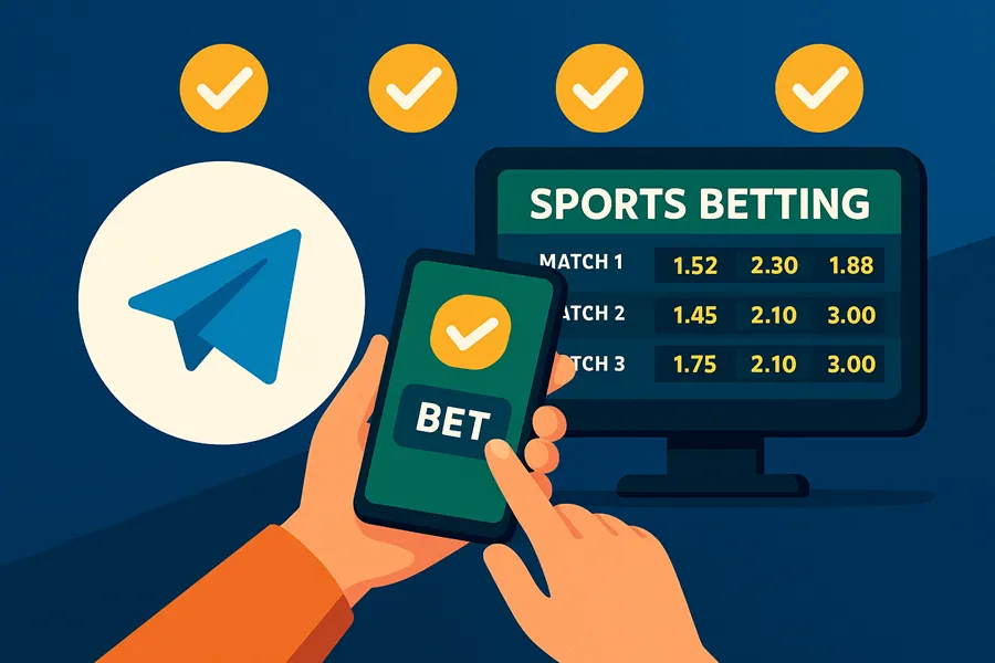 Переваги ставок на спорт у Telegram
