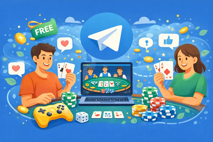 Безкоштовна гра в покер у Telegram
