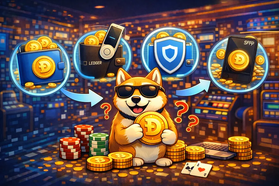 Найкращі гаманці Dogecoin для гемблінгу
