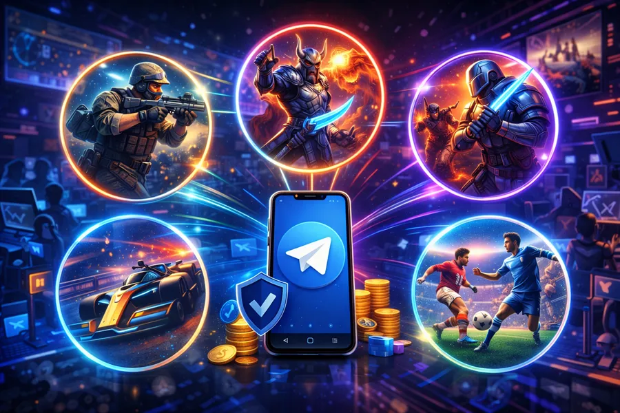 Популярні кіберспортивні ставки в Telegram