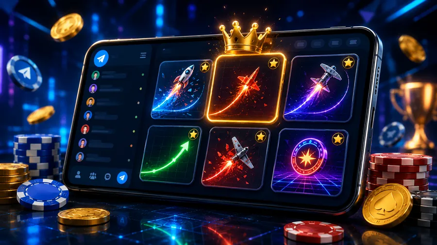 Best Crash Games on Telegram Casinos