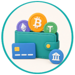 Check Cryptocurrency and Payment Options